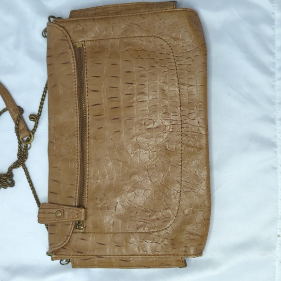 Jessica Simpson Faux Croc Clutch - Picture 3 of 16